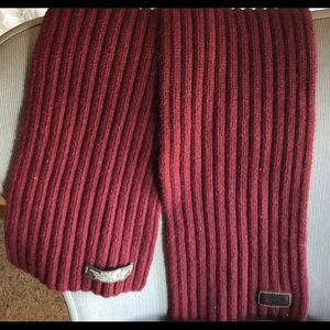 Burgundy Coach scarf
